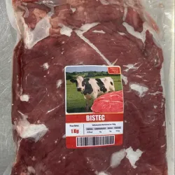 Bistec de res .