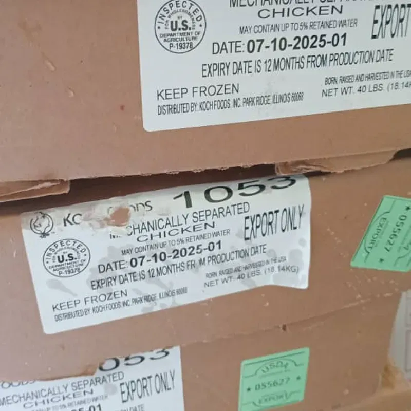 Caja de picadillo 