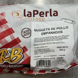 Filete de pechuga de pollo empanado