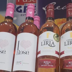 Vino rosado 