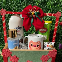 Cajita navideña con amor 