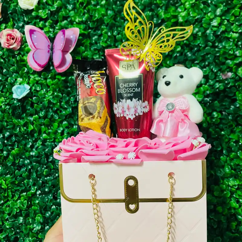 Carterita osita rosada 