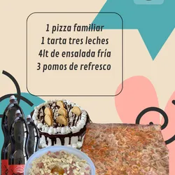 Combo familiar delicioso 