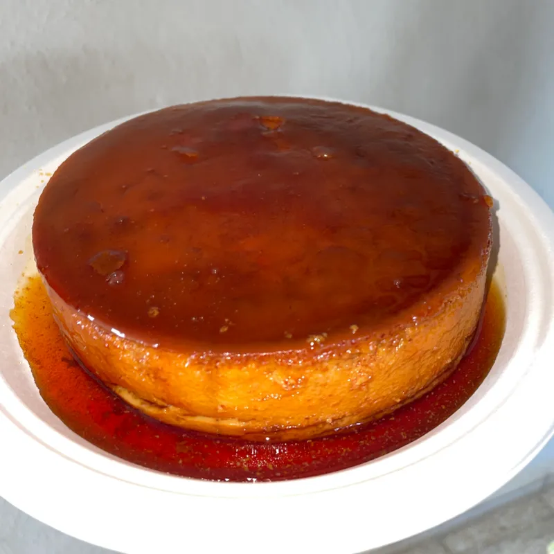 Flan de la abuela 
