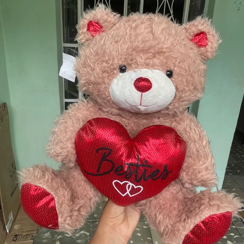 Oso corazón ♥️ rojo 