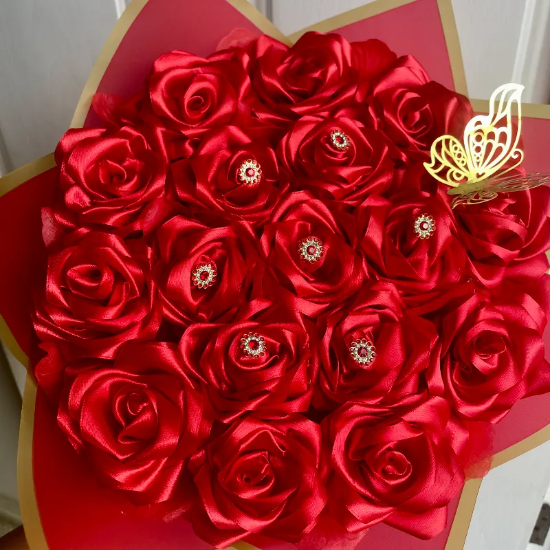 Ramo rojo ❤️ rosas eternas