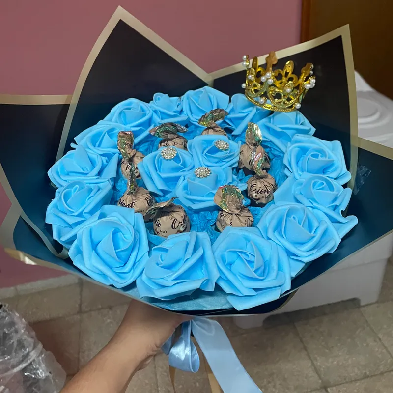 Ramo rosas y dulzura 