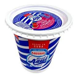 Pote de helado Nestle