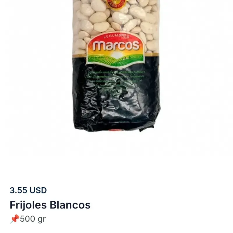 Frijoles blanco