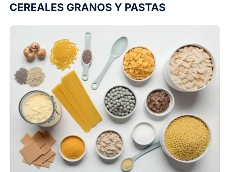 Granos y pastas 