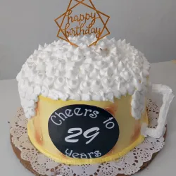 Cake cerveza