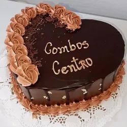 Cake corazón personalizado