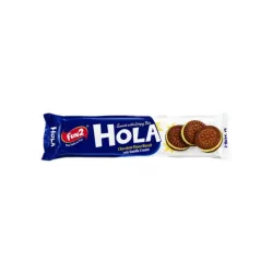 Galletas "Hola" rellenas sabor vainilla (U)