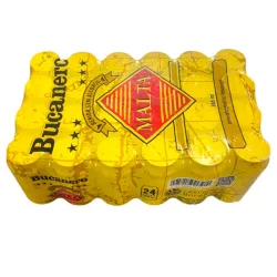 Malta Bucanero caja 24 unidades