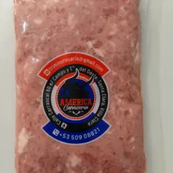 Masa de hamburguesa de cerdo