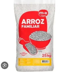 Saco de arroz importado (25kg)