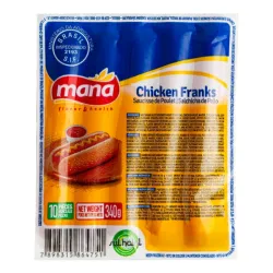 Salchichas de pollo (340 gramos) 