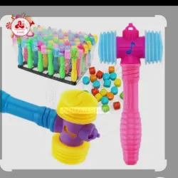 Martillos con caramelos