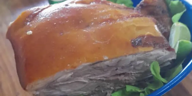 Cerdo asado por libras 