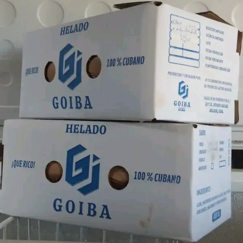 Helado original sabor fresa