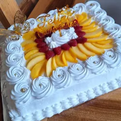 Cake tres leches 30x25x5