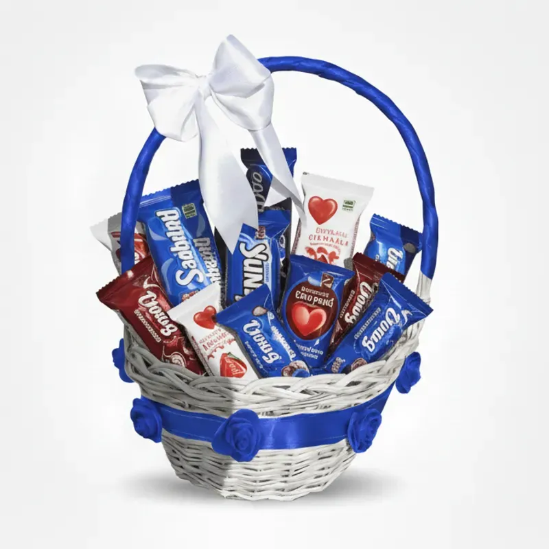 Cesta Confitura Blue blu