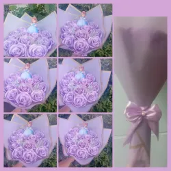 Ramo de 12 Rosas Eternas 