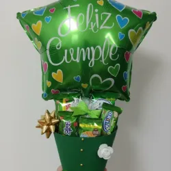 Ramo de Confitura con Globo