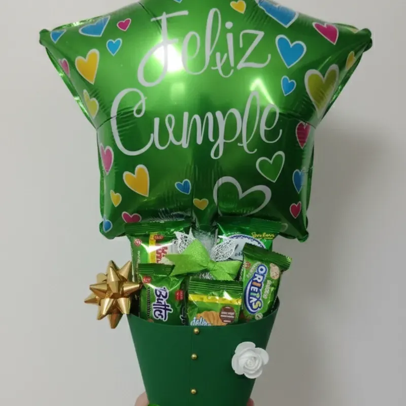 Ramo de Confitura con Globo