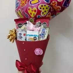 Ramo de Confitura con Globo