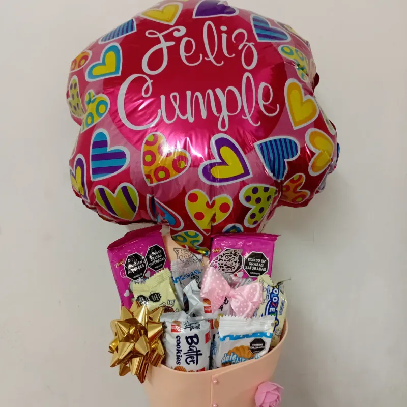 Ramo de Confitura con Globo