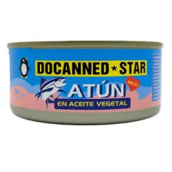 Atún en Aceite Vegetal Docanned Star (140 g)