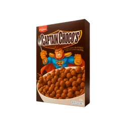 Cereal de maíz con sabor a chocolate endulzado natural y artificialmente Kiggins (326 g / 11.5 oz)