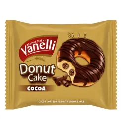 Donut Cake rellena de crema de chocolate