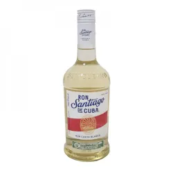 Ron carta blanca 40 % vol Santiago de Cuba (700 ml)