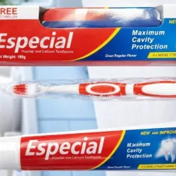 Pasta dental con cepillo