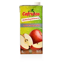 Caja de jugo Cofrutos.