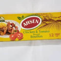 Cuadritos de pollo con 🍅.