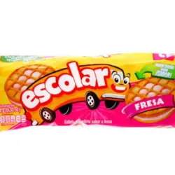 Galletas dulces escolares.