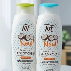 Juego de Shampoo sin Sal y Acondicionador NT