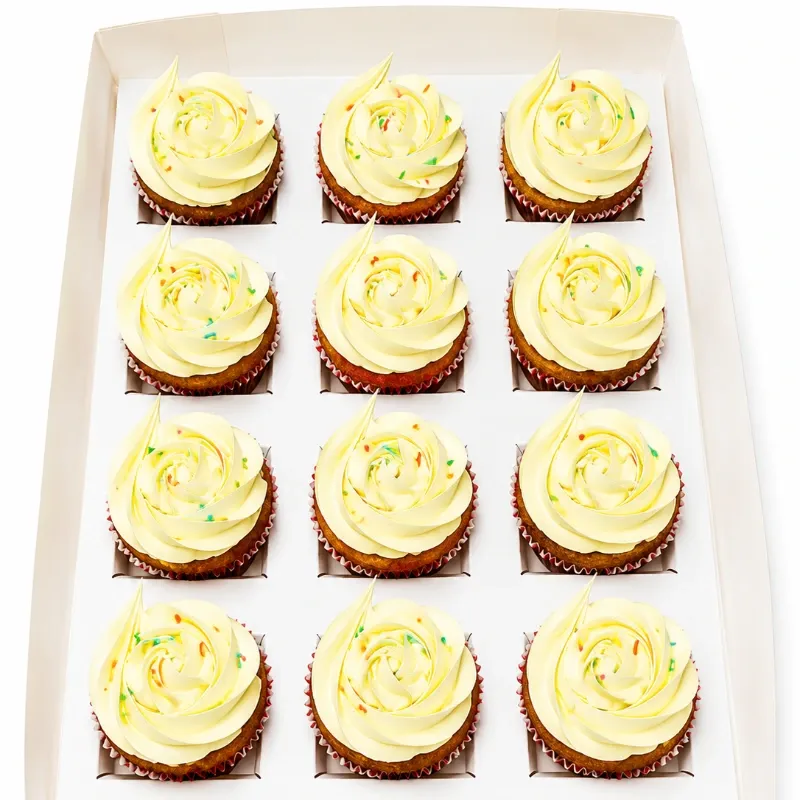 14 Cupcakes con Merengue