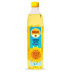 Aceite de Girasol Refinado "Ridel" 1L