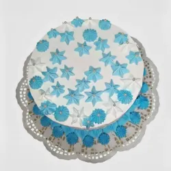 Cake de Nata y Maní 