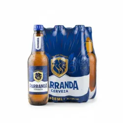 Cerveza Parranda 330ml Packs 6 (U)