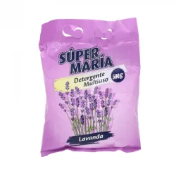 Detergente en Polvo Súper María Lavanda 500g