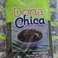 Frijol Negro Dona Chica 1kg