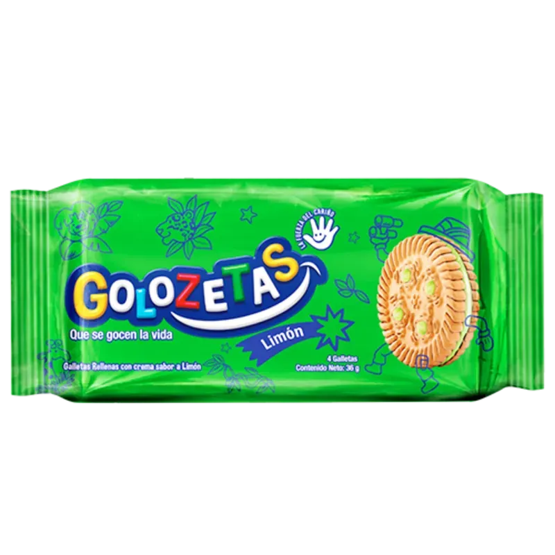 Galletas Golozetas Limón 🍋 (4u)
