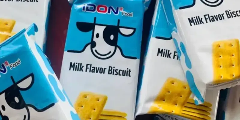 Galletas "milk flavor"