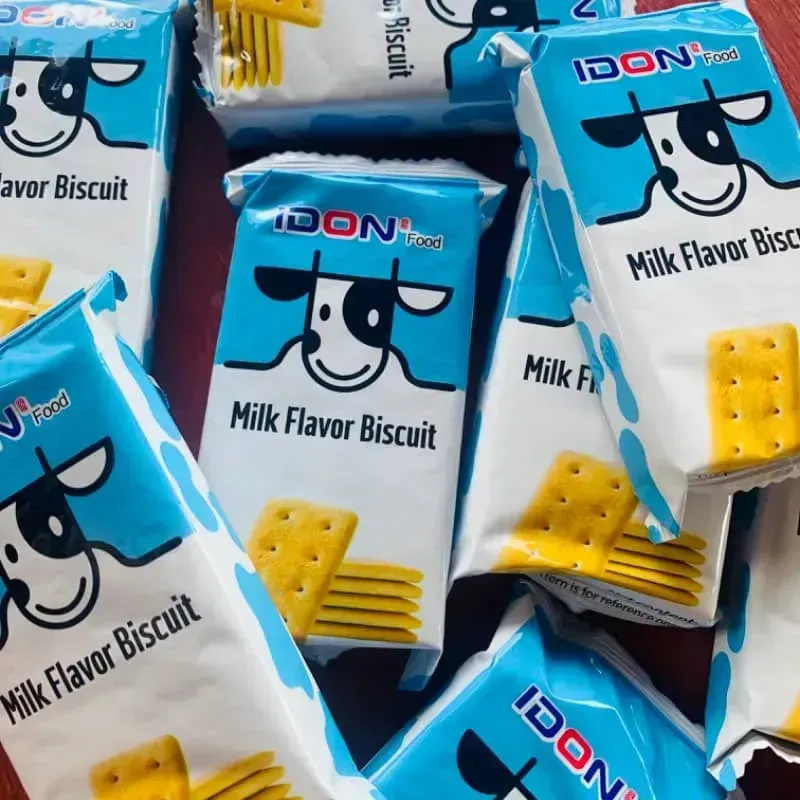 Galletas "milk flavor"