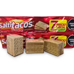 GALLETAS SALTITACOS (7 tacos)